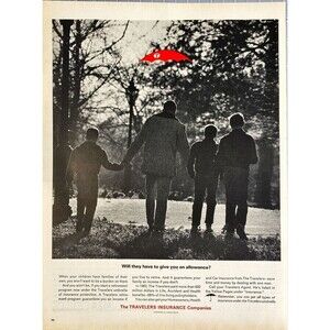 The Travelers Insurance Co. "Will they have to give you an allowance?" Ad 1963